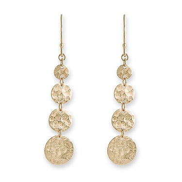 Bianc Gold Jingle Hook Earrings - 10100357 | Ice Jewellery Australia