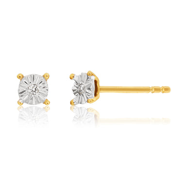 9ct Yellow Gold Earrings