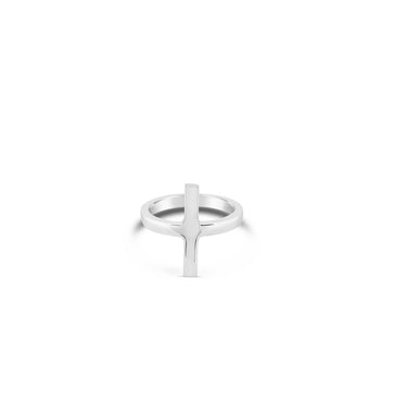 Ichu Cross Silver Ring - CP4403 | Ice Jewellery Australia