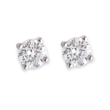 Bianc Cubic Zirconia Large Claw Set Stud Earrings - 10100342 | Ice Jewellery Australia