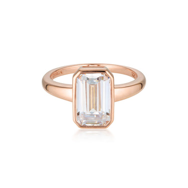 Georgini Luxe Sontuosa Ring Rose Gold -  IR467RG | Ice Jewellery Australia