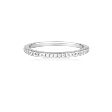 Georgini Iconic Bridal Anne Band Silver -  IR489W | Ice Jewellery Australia