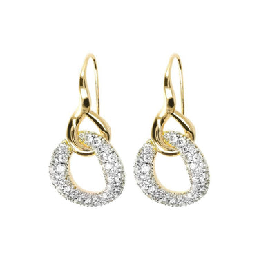 Bronzallure Moments of Light Golden Earrings - WSBZ01208Y.Y | Ice Jewellery Australia